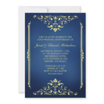 Einladung zum viktorianischen Blau- und Goldjubilä