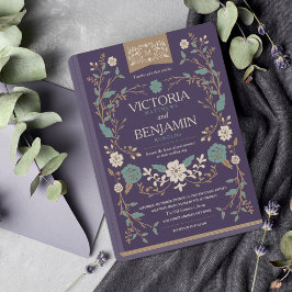 Einladung zum Vintagen Bibliotheksbuch