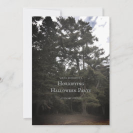 Einladung zum Vintagen Halloween-Party