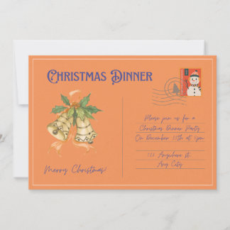Einladung zum Weihnachtsessen