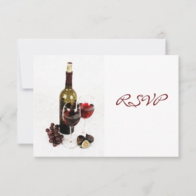 Einladung zum Weinessen (Vorderseite)