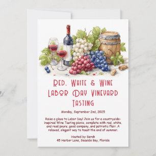 Einladung zum Weintasting am Labor Day – Patriotis