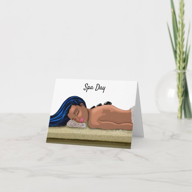 Einladung zum Wellness-Center (Vorderseite)