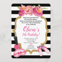 Einladung zum Wellness-Center oder Schminken