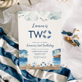 Einladung zum zweiten Geburtstag