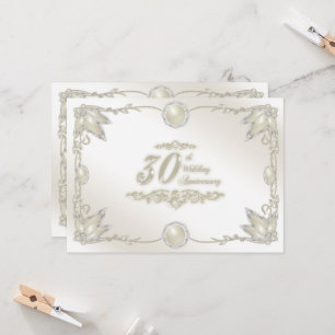 Einladung zur 30. Hochzeitstag-Feier