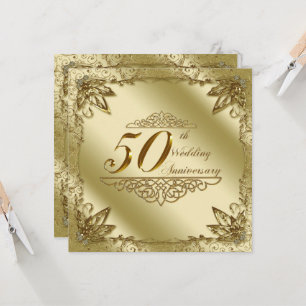 Einladung zur 50. Hochzeitstag-Feier