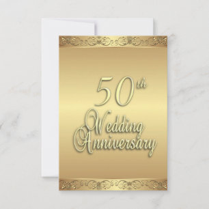 Einladung zur 50. Hochzeitstag-Feier