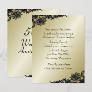 Einladung zur 50. Hochzeitstag-Feier