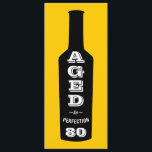 Einladung zur 80. Geburtstagspartei - Perfektion<br><div class="desc">Eine tolle Geburtstagsfeier für den 80-jährigen Weinliebhaber in Ihrem Leben! Dieses Weinflaschendesign mit dem Aufdruck "Aged to Perfection" lasse jedem, dass Ihr Önophile einen großen Geschmack, ein großes Gefühl von Spaß und ein großes Vintages hat. Geben Sie es als überwältigendes Röstgeschenk, für ihren achtzigsten Geburtstag oder zu jedem Zeitpunkt, wenn...</div>