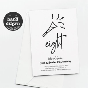 Einladung zur 8. Geburtstagsparty