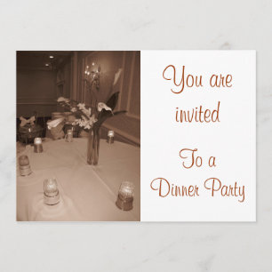 Einladung zur Abendgesellschaft