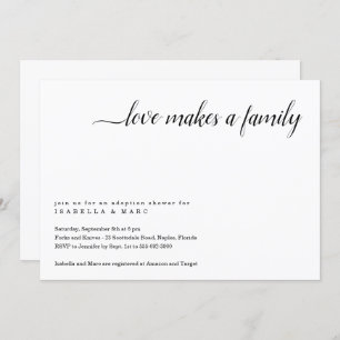 Einladung zur Adoption (für Kleinkinder oder Klein