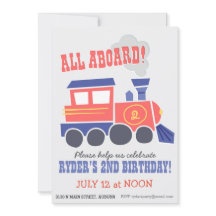 Einladung zur All Aboard-Party