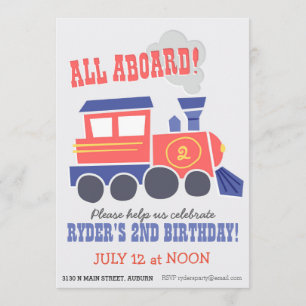 Einladung zur All Aboard-Party