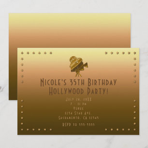 Einladung zur All Gold Cinema & Stars Hollywood-Pa