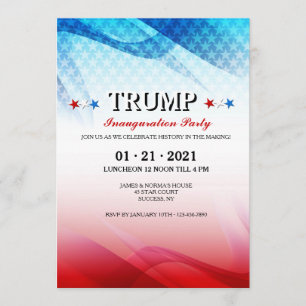 Einladung zur amerikanischen Feier