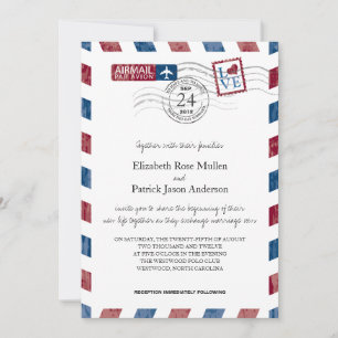 Einladung zur antiken Luftpost