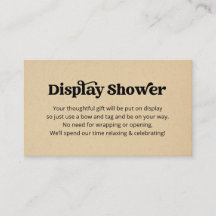 Einladung zur Anzeige von Duschen