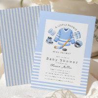 Einladung zur Baby-Party für kleinen Fußball-Kicke