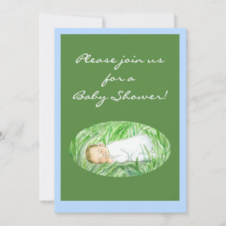 Einladung zur Babydusche - Baby Boy