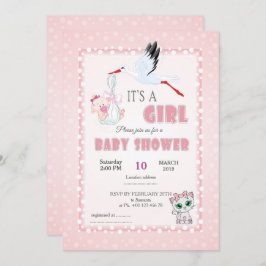 Einladung zur Babydusche, ein Junge