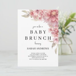 Einladung zur Babydusche, Einladung zum Babybrunch