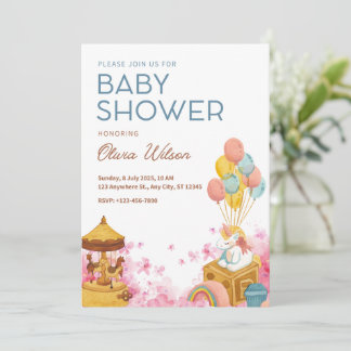 Einladung zur Babyparty