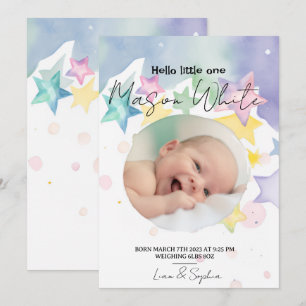 Einladung zur Babyparty – Elegante neutrale Babypa