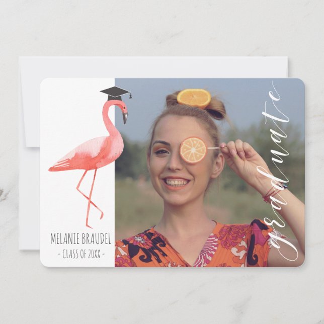 Einladung zur Bekanntgabe des tropischen Fotos von (Vorderseite)