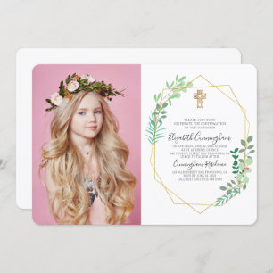 Einladung zur Bestätigung der geometrischen Folien