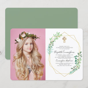 Einladung zur Bestätigung der geometrischen Folien