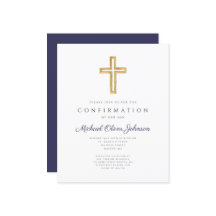 Einladung zur Billigung der Blue Boy Confirmation