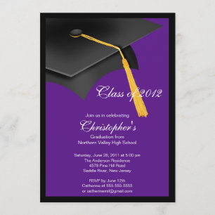 Einladung zur Black Grad Graduation Party