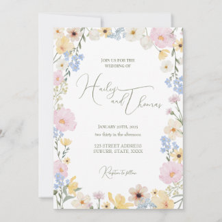 Einladung zur Bloral Whimsical Wedding