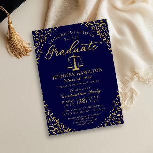 Einladung zur Blue Gold Law School Graduation Part