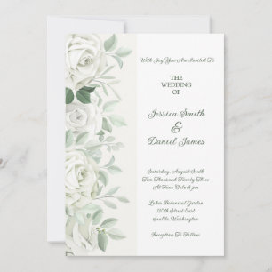 Einladung zur Blumenhochzeit