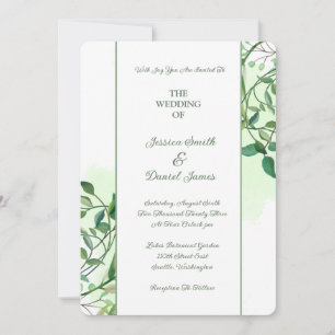 Einladung zur botanischen Hochzeit