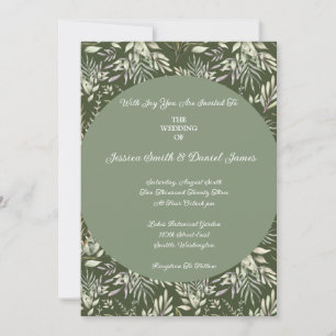 Einladung zur Botanischen Hochzeit