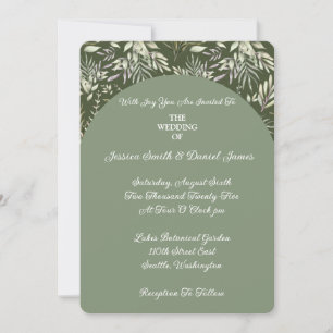 Einladung zur Botanischen Hochzeit