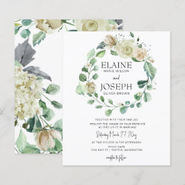 Einladung zur Botanischen Neutralen Blumenhochzeit