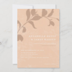 Einladung zur Botanischen Schattenhochzeit - Orang