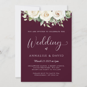 Einladung zur braunen Hochzeit
