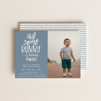 Einladung zur Bunny Birthday Party Foto