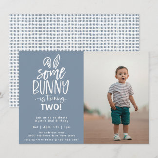 Einladung zur Bunny Birthday Party Foto