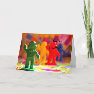 Einladung zur Candy Land Card