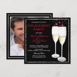 Einladung zur Champagnerherz-Foto