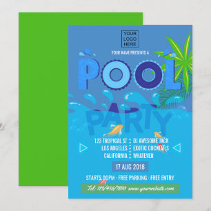 Einladung zur Corporate/Club-Sommerpoolparty
