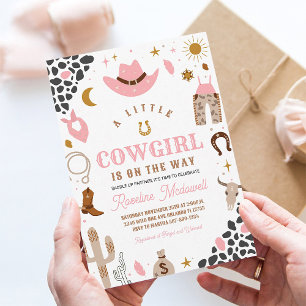 Einladung zur Cowgirl-Rodeo-Südwest-Baby-Party