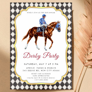 Einladung zur Derby-Party